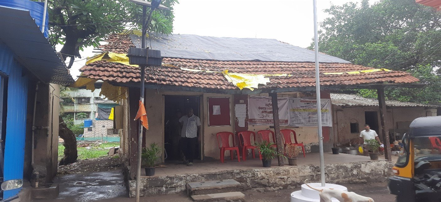 कार्यायात शोभेची व ऑक्सिजन देणारी झाडे लावण्यात आली